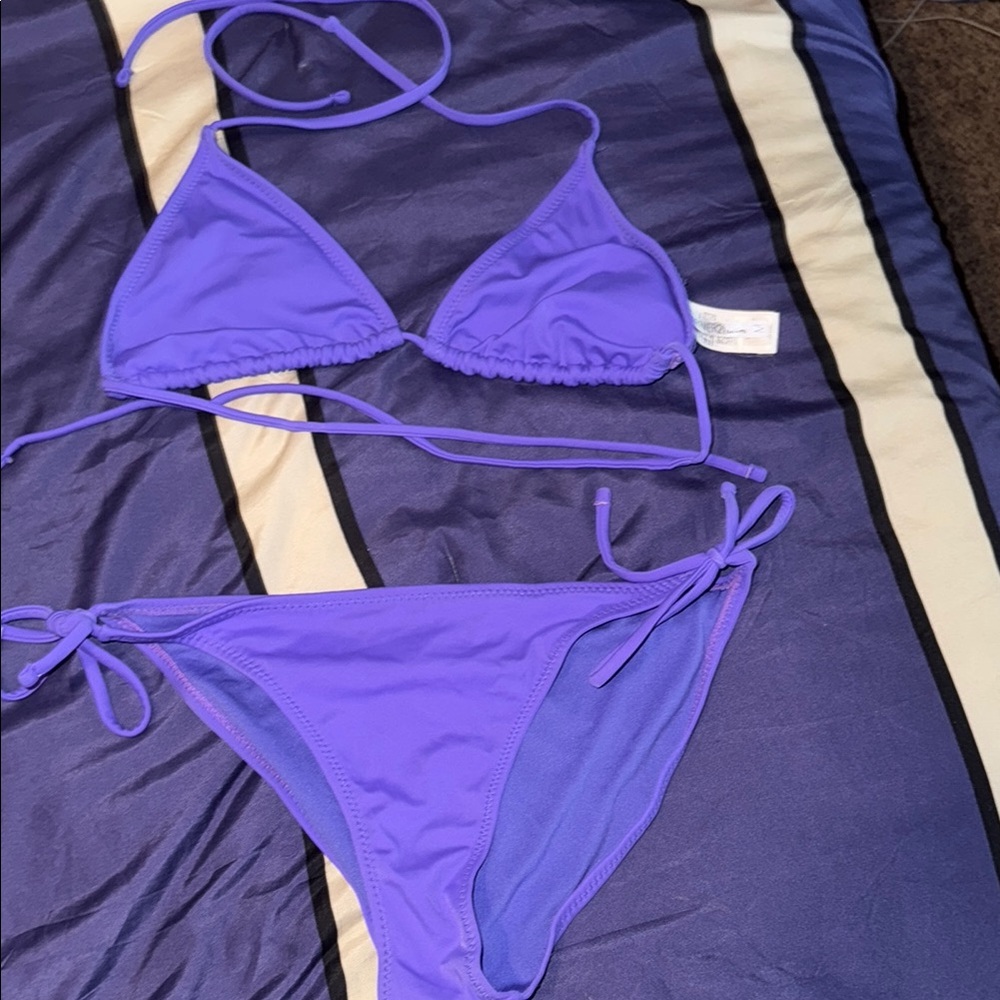 Forever 21 Purple Bikini Set
